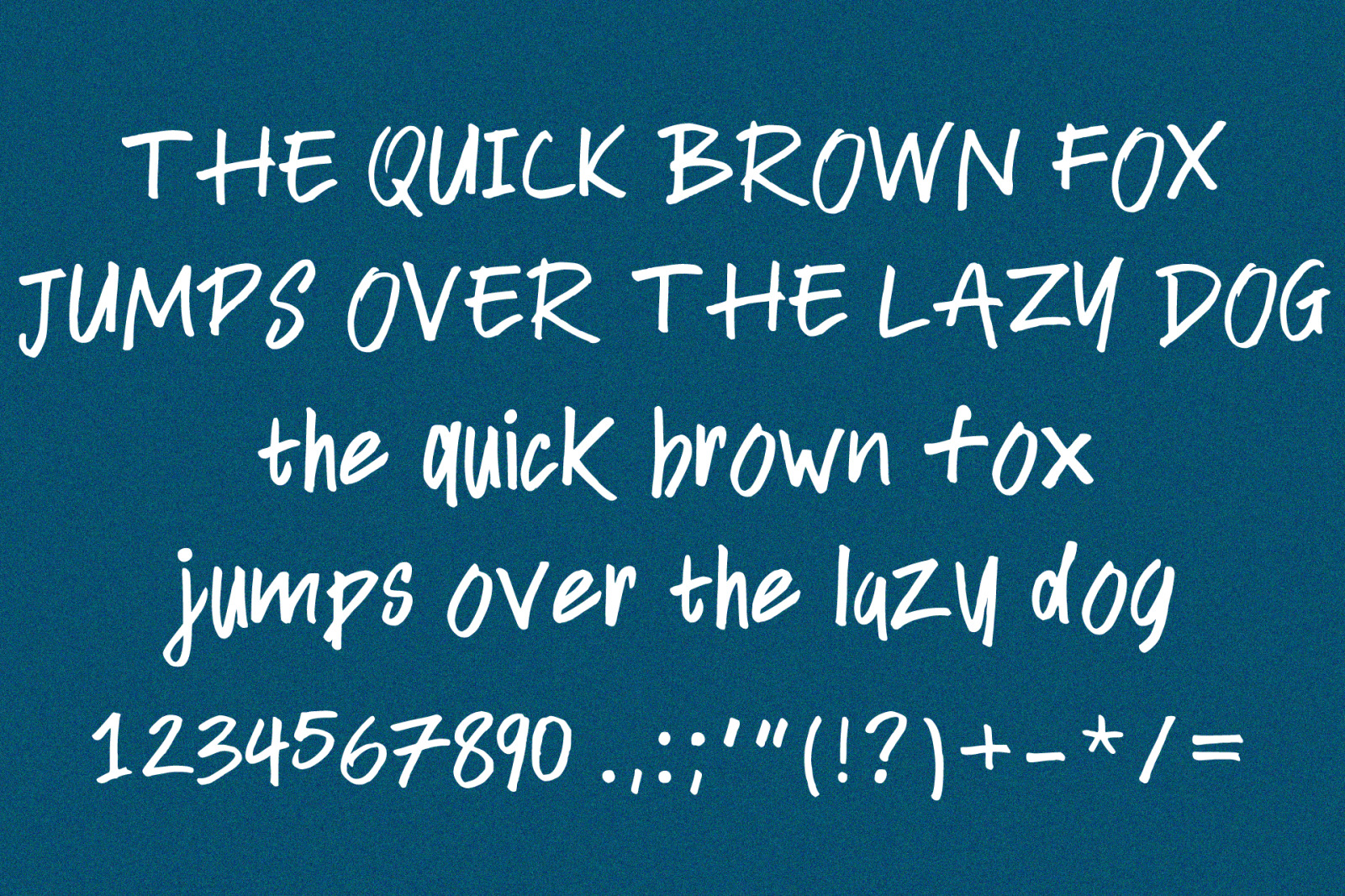 A Quick Note Font A Quick Note Font