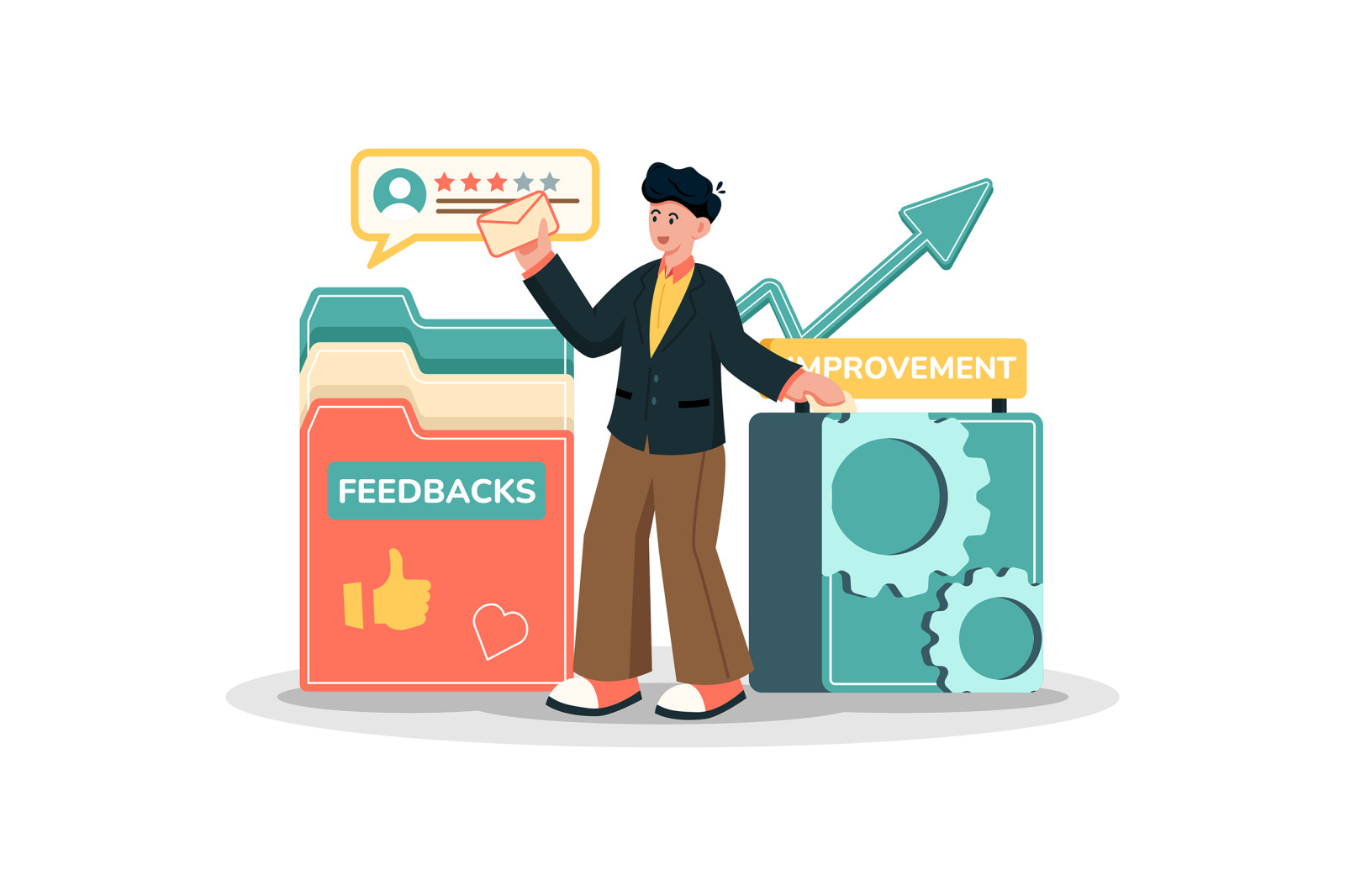 M730_Customer Feedback Illustration_Part 0 M730_Customer Feedback Illustration_Part 0