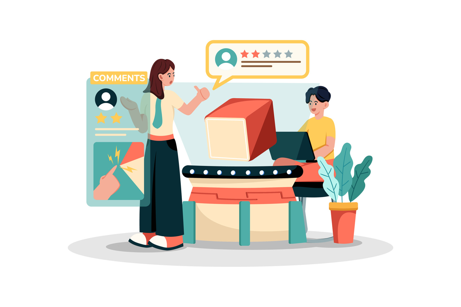 M730_Customer Feedback Illustration_Part 0 M730_Customer Feedback Illustration_Part 0