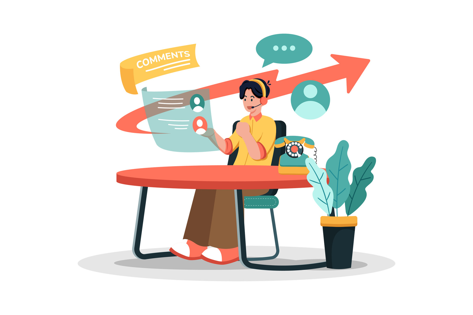 M730_Customer Feedback Illustration_Part 01 M730_Customer Feedback Illustration_Part 01