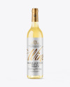 Clear Glass White Wine Bottle Mockup