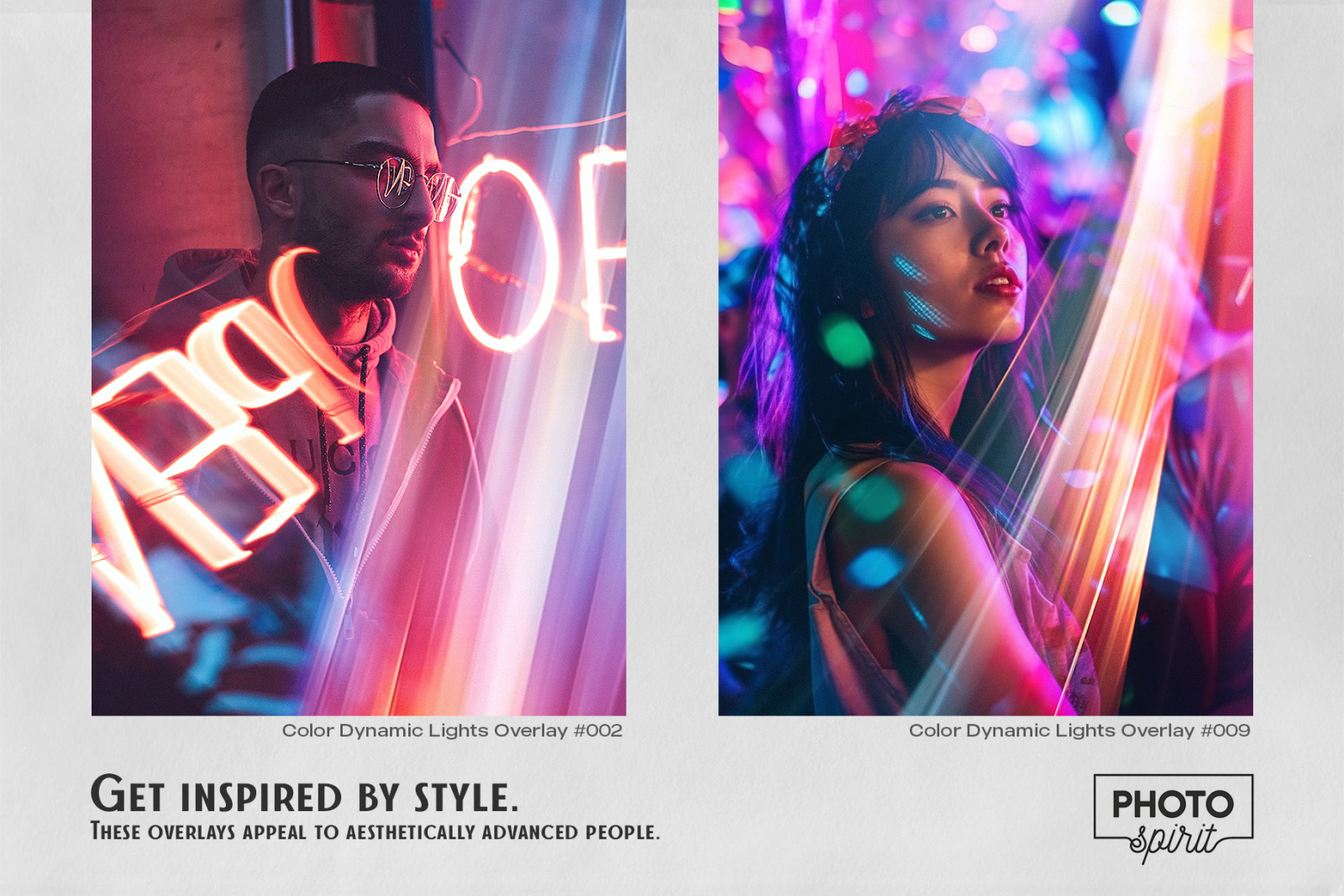 25 Color Dynamic Lights Effect Photo Overlays 25 Color Dynamic Lights Effect Photo Overlays
