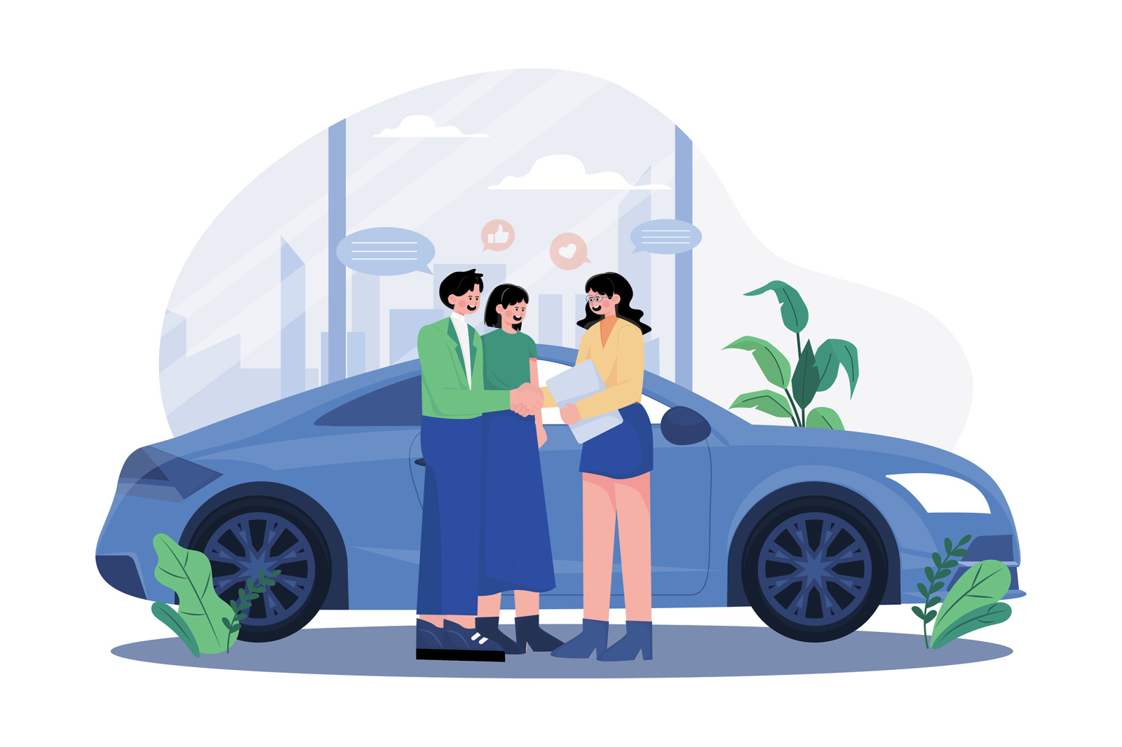 M632_Customer Support Illustration Pack M632_Customer Support Illustration Pack