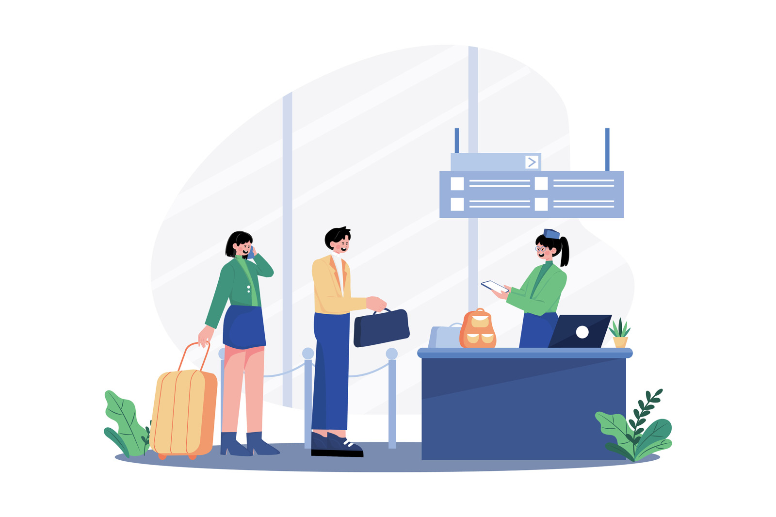 M632_Customer Support Illustration Pack M632_Customer Support Illustration Pack