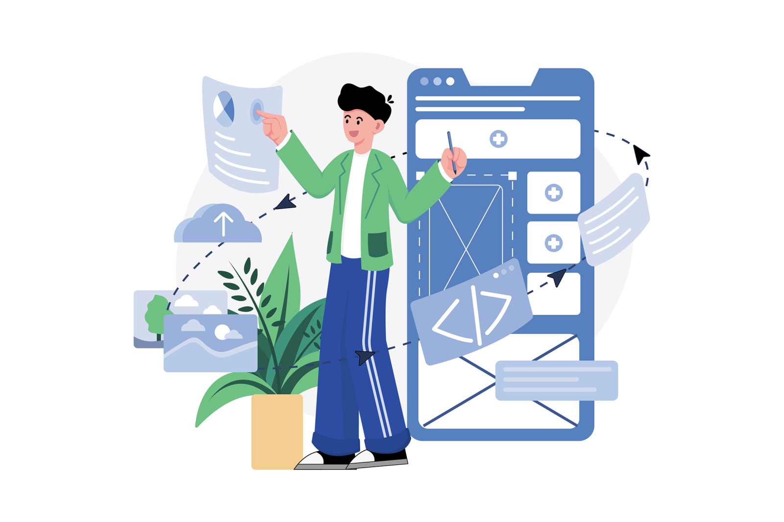 M633_Design Job Illustration Pack M633_Design Job Illustration Pack