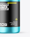 Matte Metallic Dropper Bottle Mockup