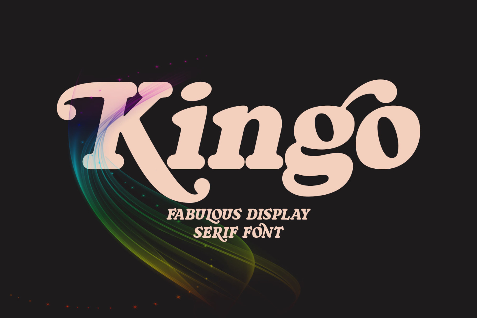 Kingo - Bold Display Font Kingo - Bold Display Font