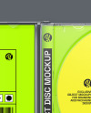 Jewel Compact Disc Case Mockup