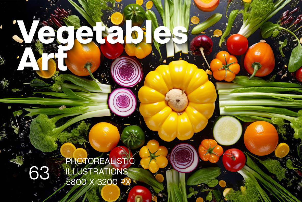 Vegetables art