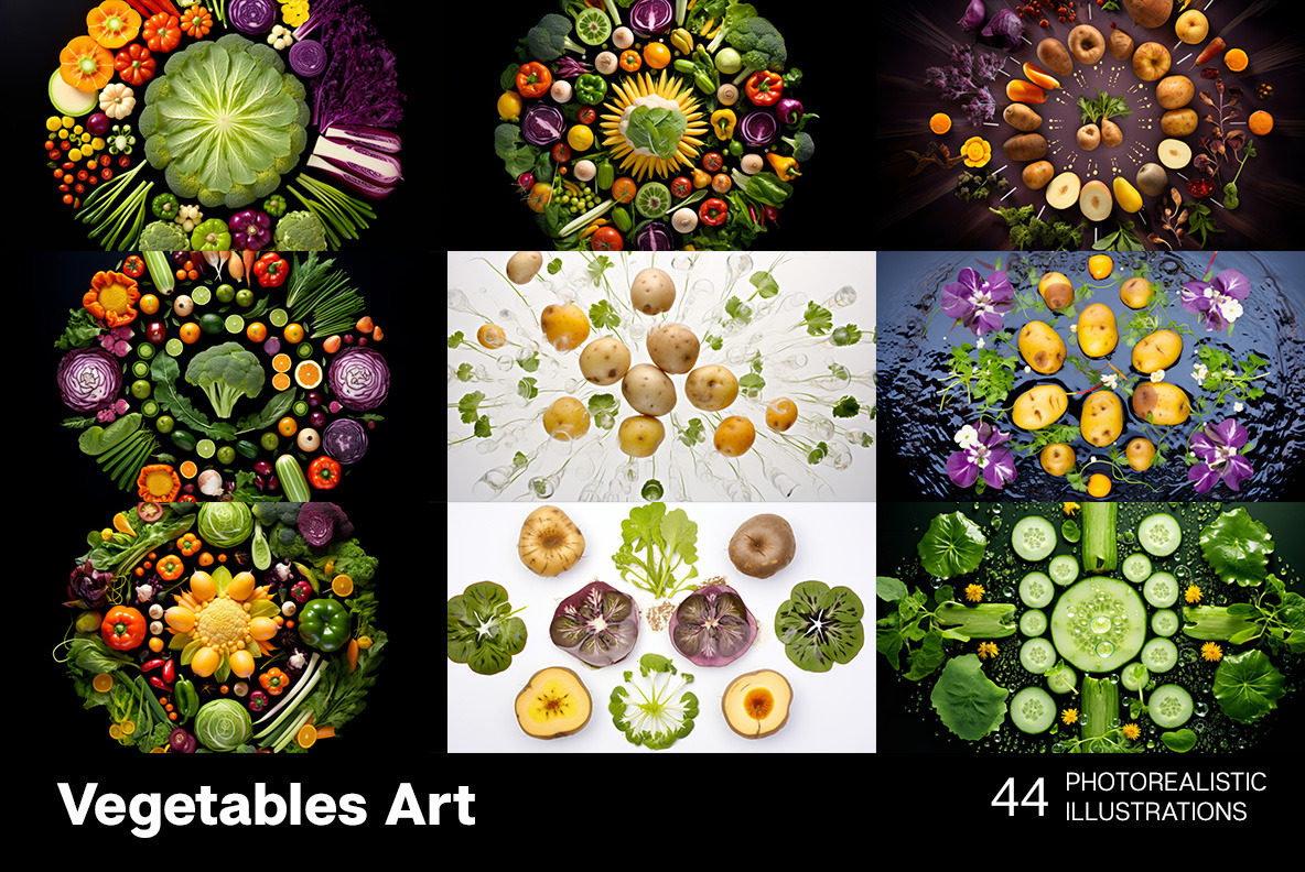 Vegetables art