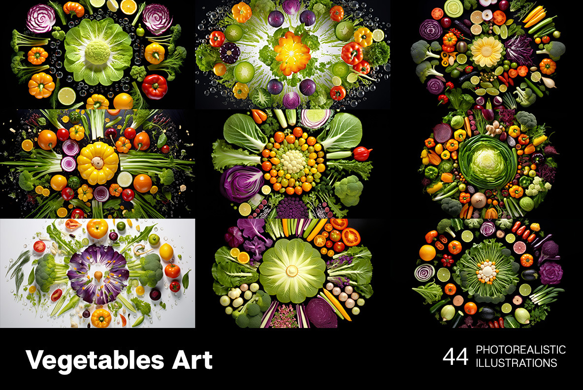 Vegetables art