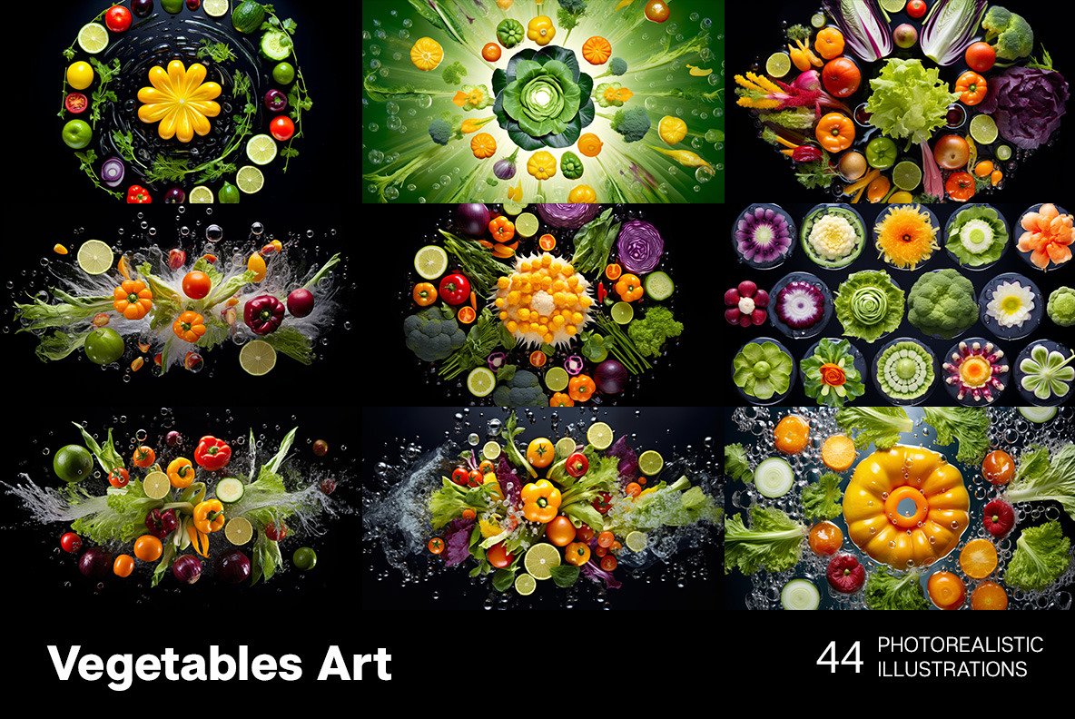 Vegetables art