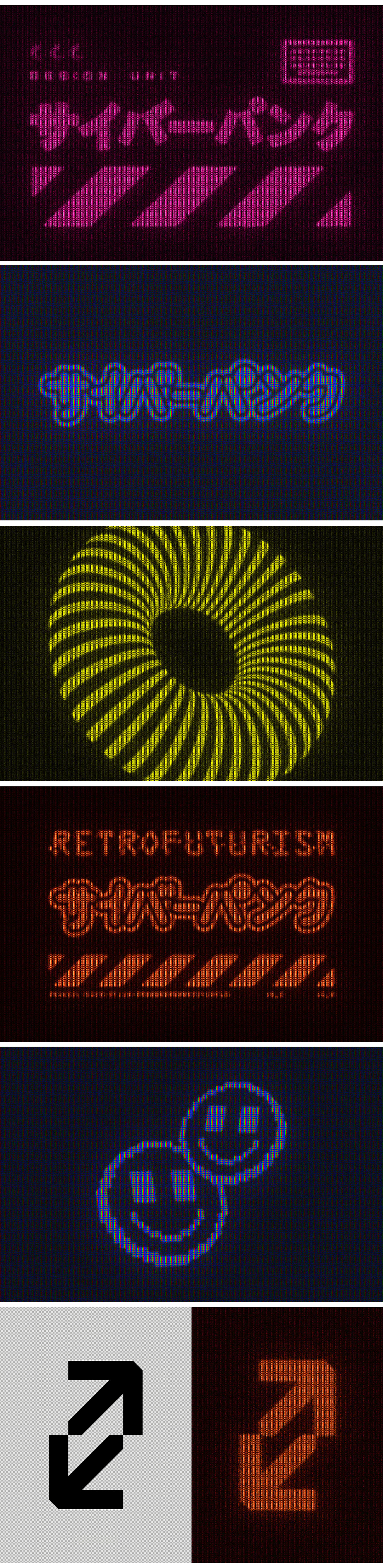 CRT Screen Text Effect CRT Screen Text Effect