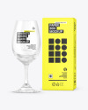 Whiskey Nosing Glass w/Box Mockup