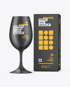 Whiskey Nosing Glass w/Box Mockup