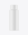 Glossy Plastic Bottle Mockup