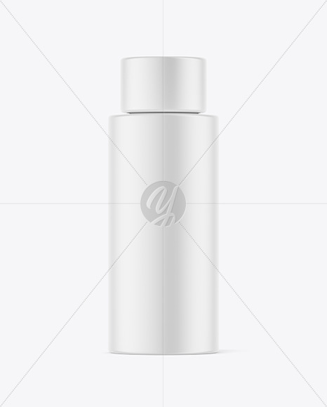 Matte Plastic Bottle Mockup