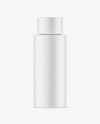 Matte Plastic Bottle Mockup