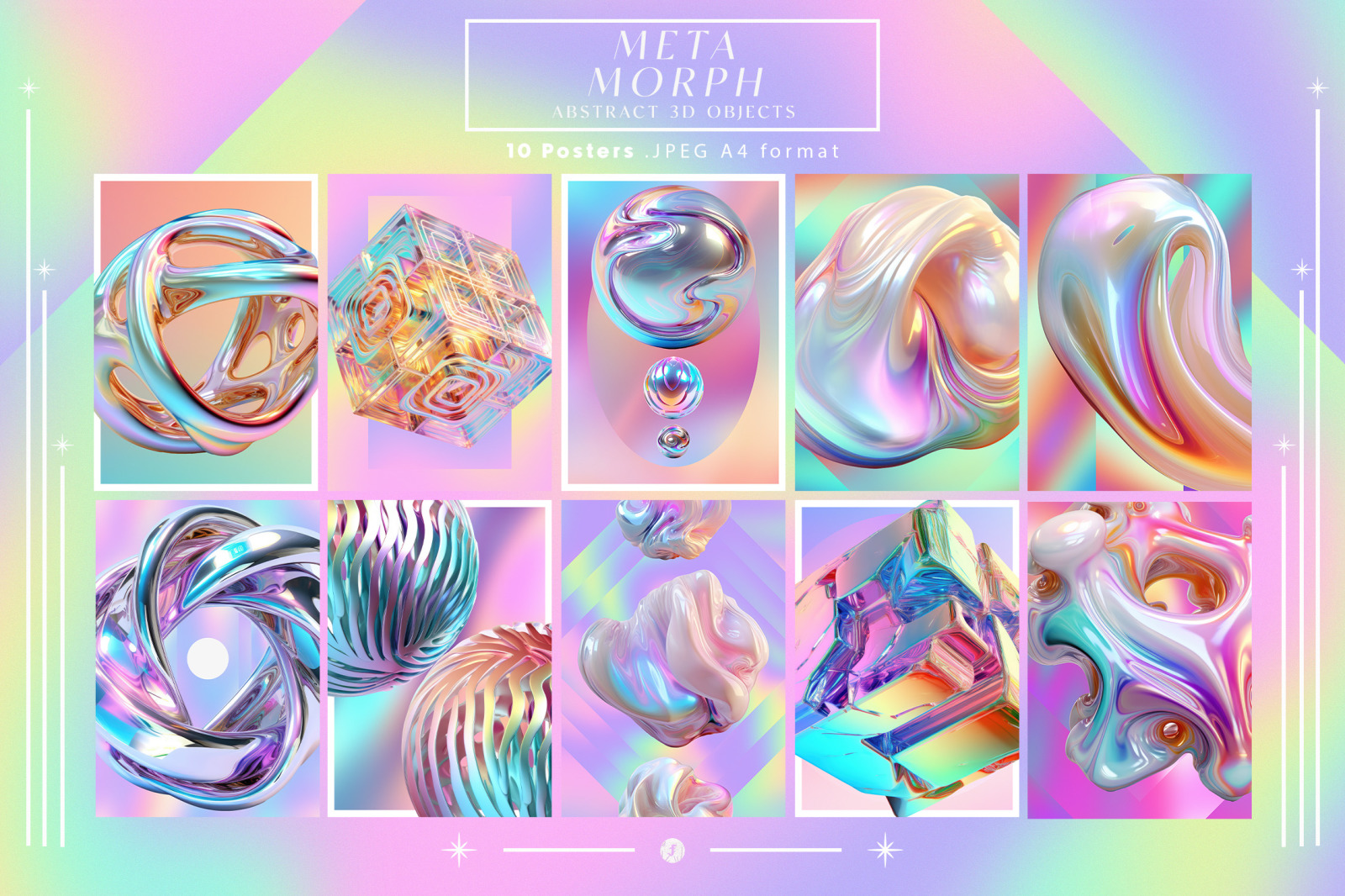 MetaMorph Abstract 3D Objects MetaMorph Abstract 3D Objects