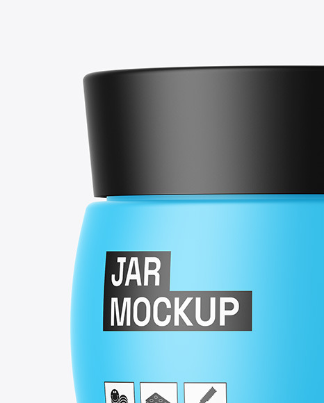 Matte Jar Mockup