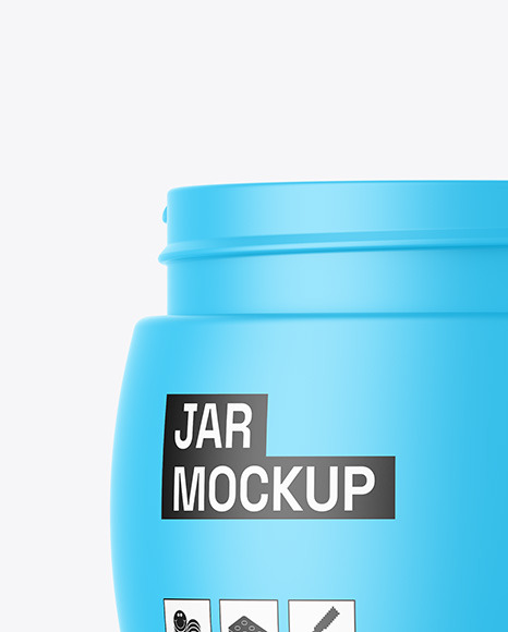 Matte Jar Mockup