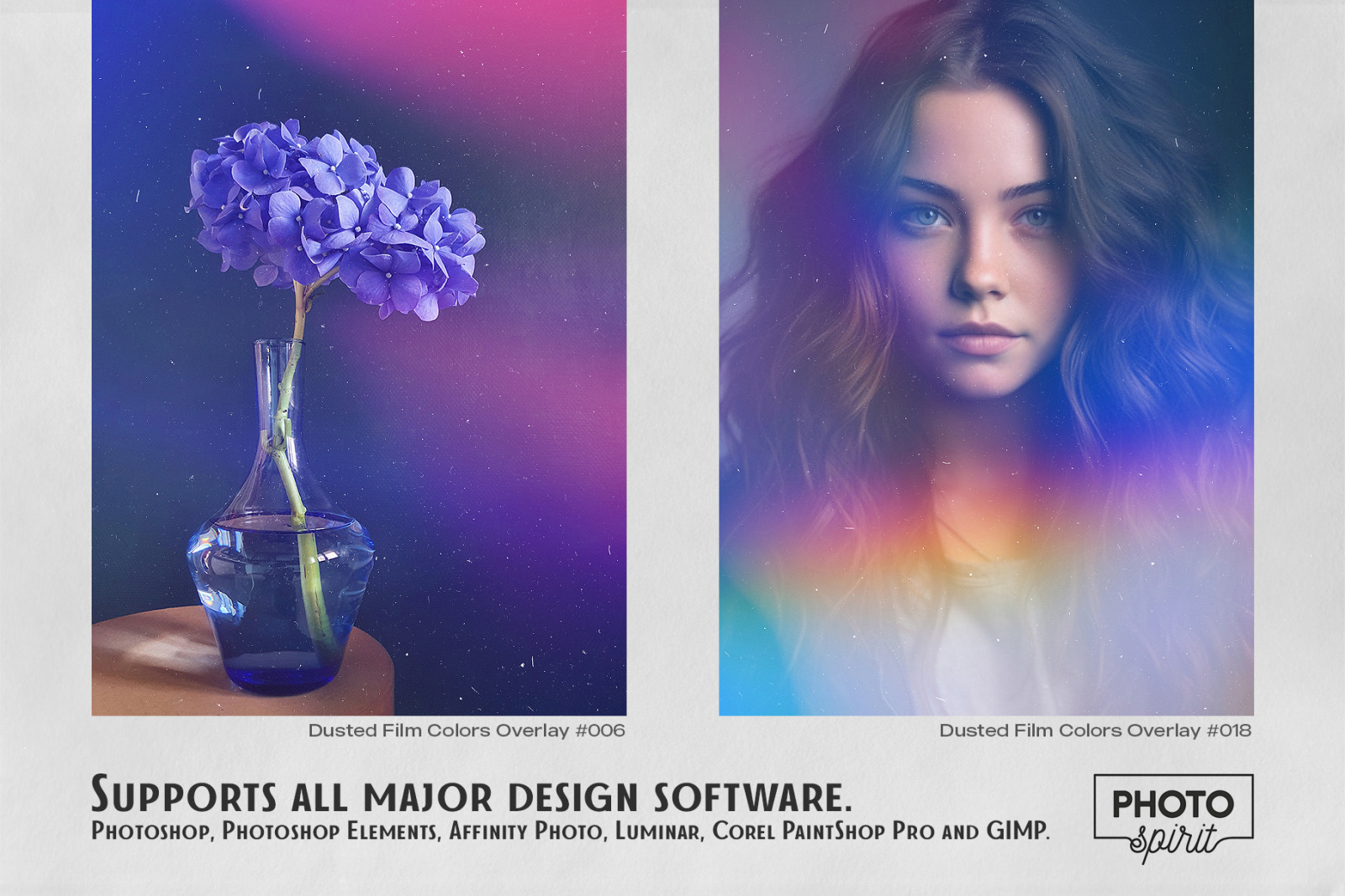 21 Dusted Film Colors Effect Photo Overlays 21 Dusted Film Colors Effect Photo Overlays