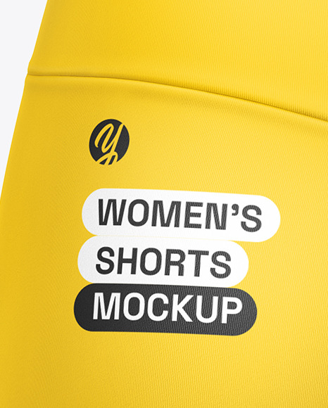 Women's Shorts Mockup