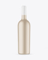 Ceramic Wine Bottle Mockup