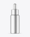 Matte Metallic Dropper Bottle Mockup