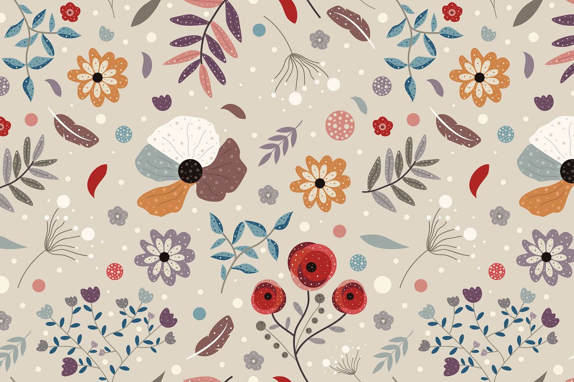 Chinoiserie pattern set Chinoiserie pattern set