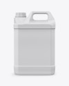 5L Plastic Jerryсan Mockup - Front View