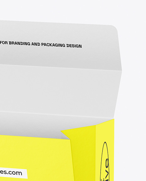 Paper Box Mockup