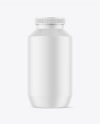 Matte Plastic Bottle Mockup