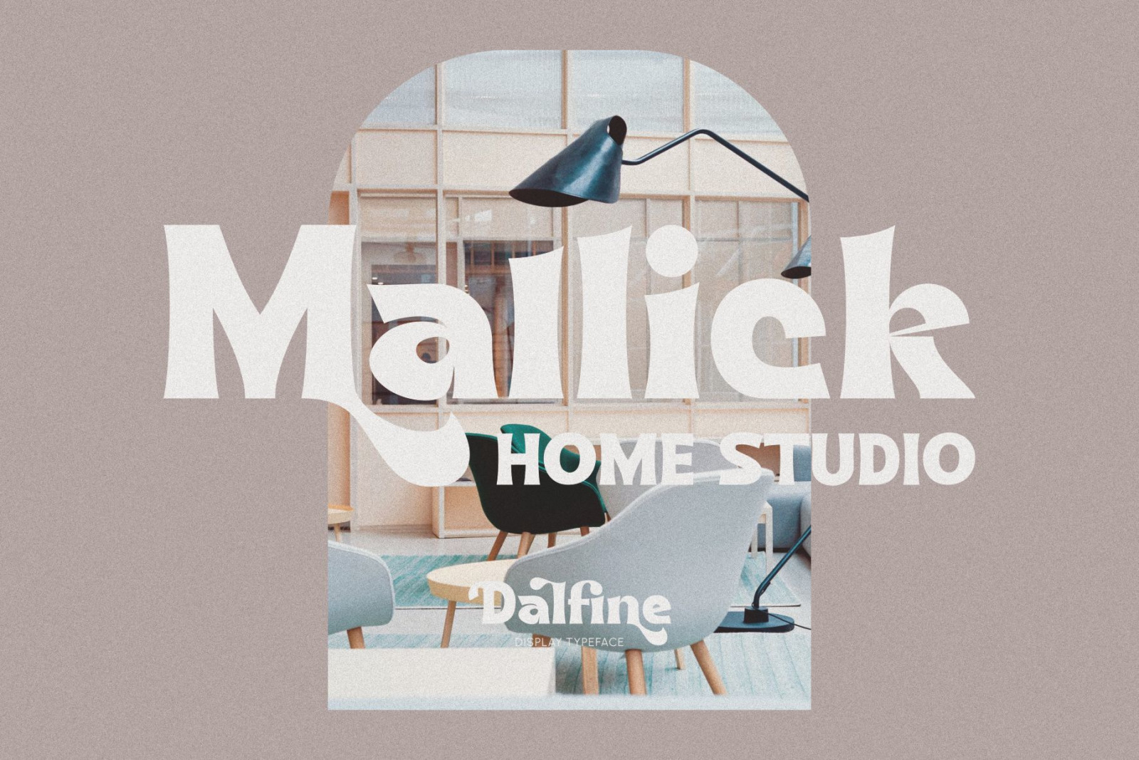 Dalfine Display Typeface