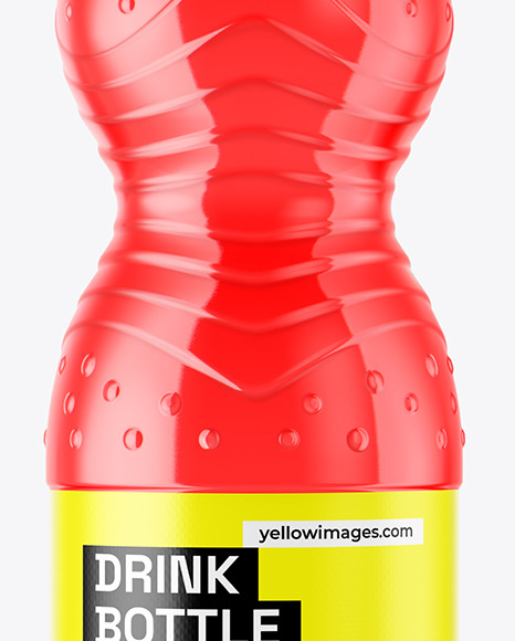 2L PET Drink Bottle Mockup