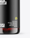 Dark Amber Glass Dropper Bottle Mockup