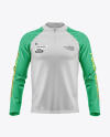 Men’s Reglan Long Sleeve T-Shirt Mockup - Front View