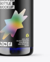 Blue Glass Dropper Bottle Mockup