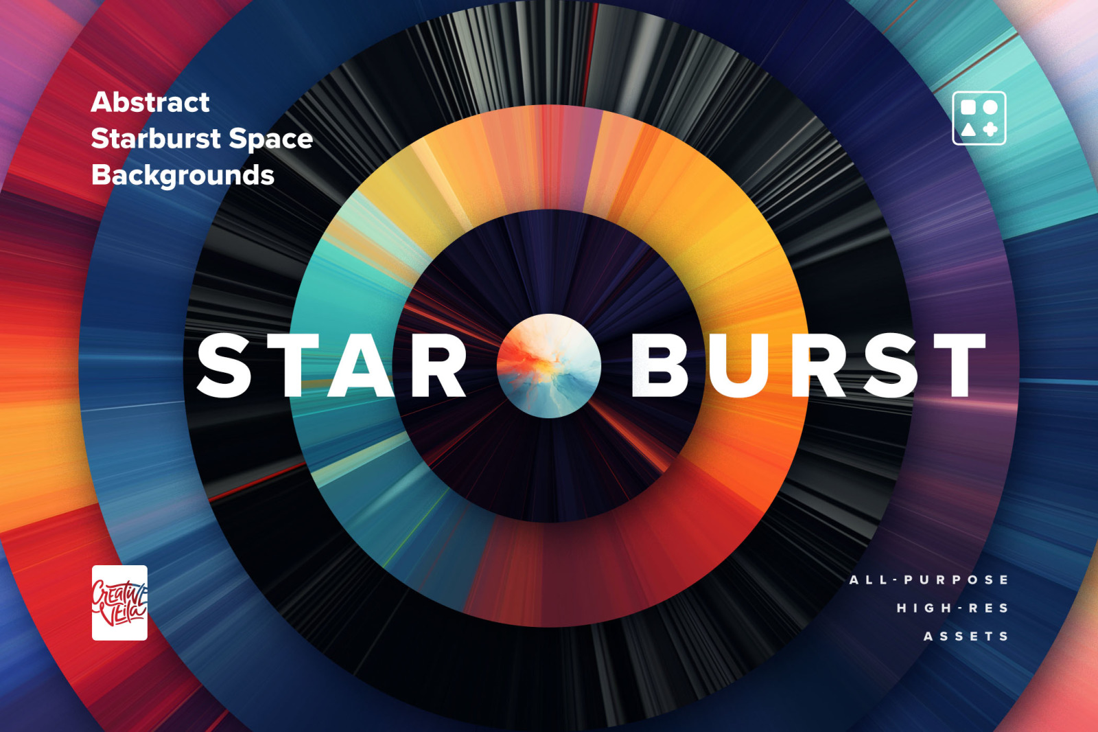 Abstract Starburst Backgrounds Abstract Starburst Backgrounds