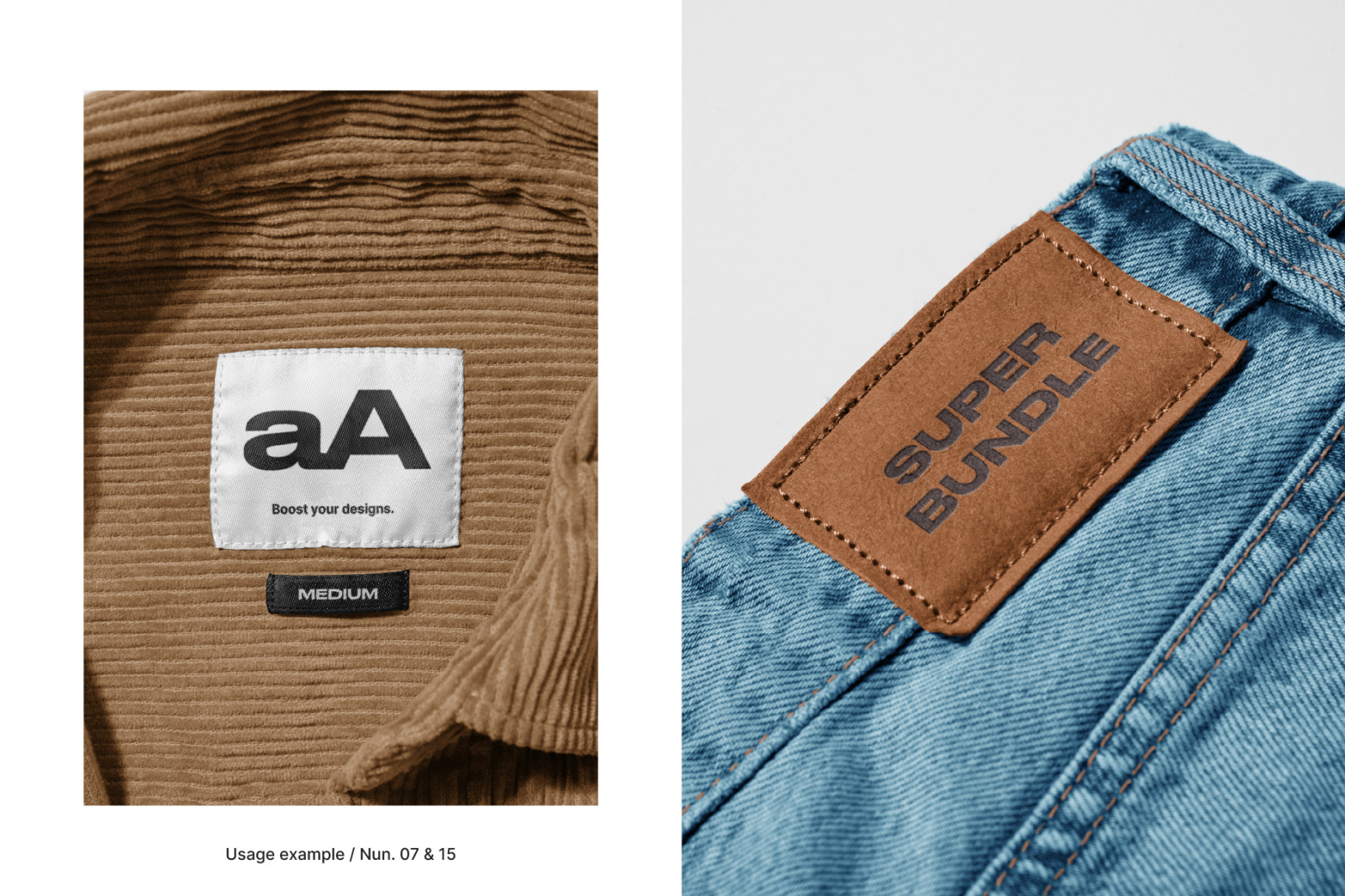 Clothing Labels Mockups