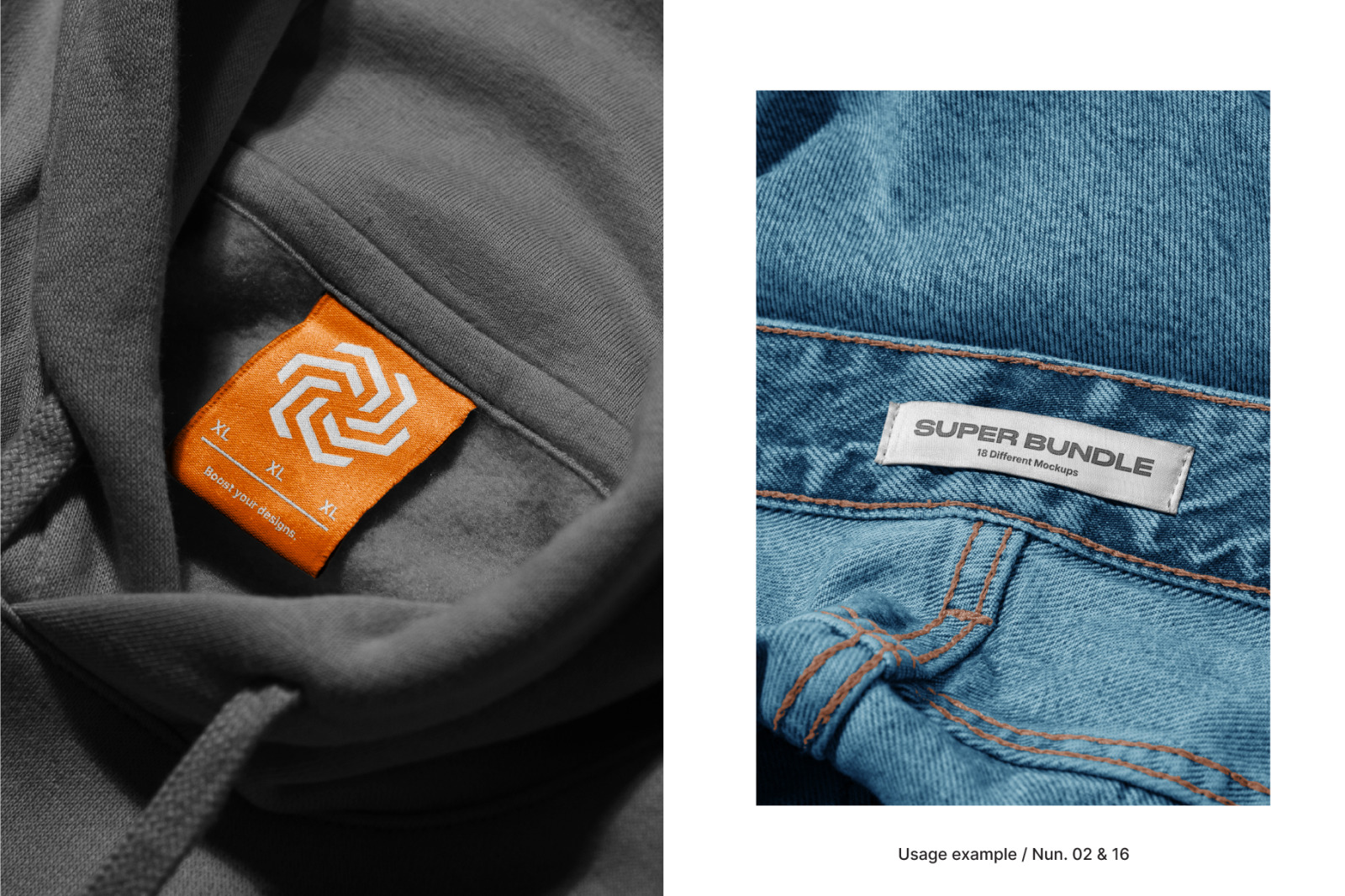 Clothing Labels Mockups