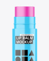 Glossy Lip Balm Tube Mockup