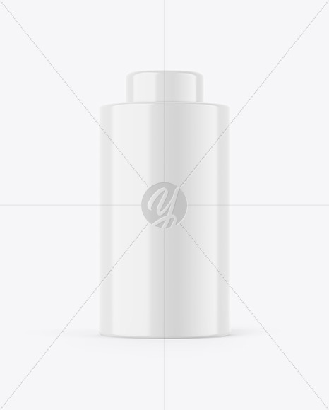 Glossy Bottle Mockup