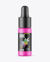 Matte Dropper Bottle Mockup