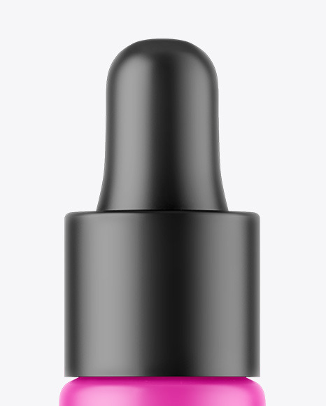 Matte Dropper Bottle Mockup