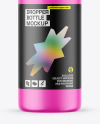 Matte Dropper Bottle Mockup