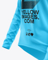 Women's Oversized Long Sleeve T-Shirt Mockup