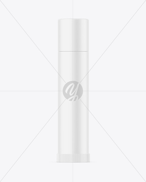 Matte Lip Balm Tube Mockup