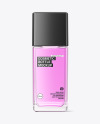 Frosted Glass Cosmetic Bottle Mockup Frosted Glass Cosmetic Bottle Mockup