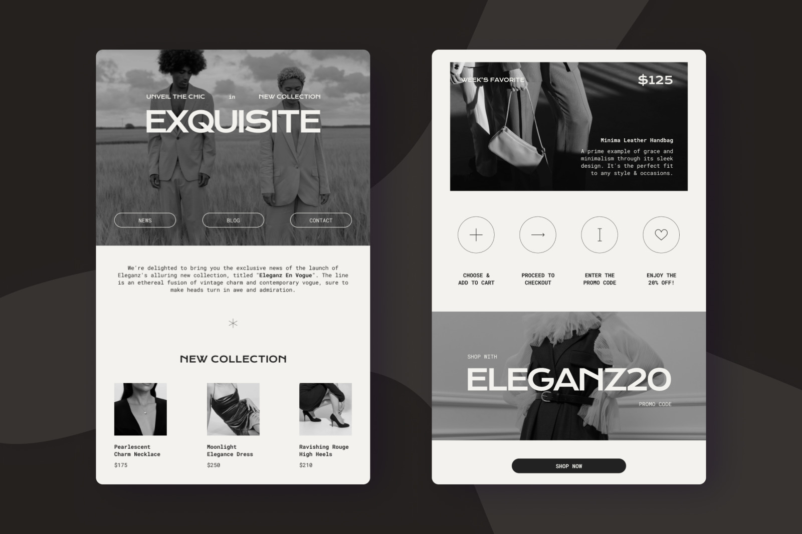 Eleganz - Fashion Email Newsletter Eleganz - Fashion Email Newsletter